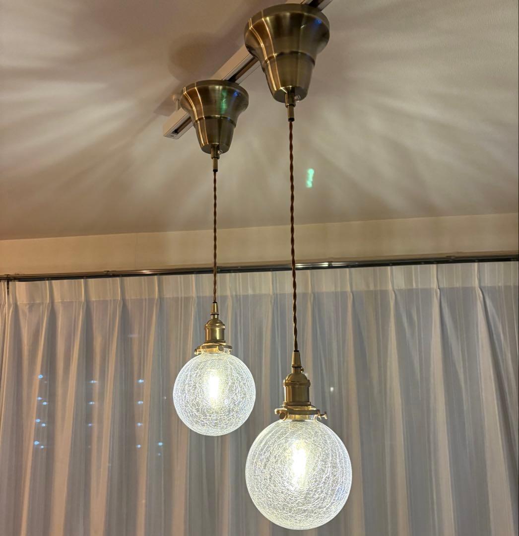 LED対応　引掛シーリング式 ペンダントライト 2灯