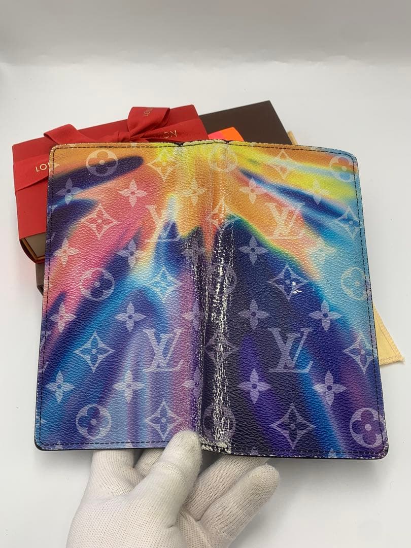 希少 RFID ルイヴィトン ポルトフォイユ ブラザ サンセット 長財布 P55