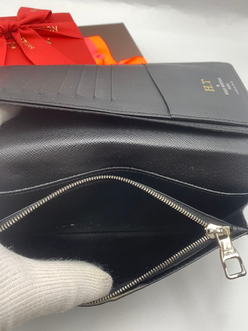 希少 RFID ルイヴィトン ポルトフォイユ ブラザ サンセット 長財布 P55