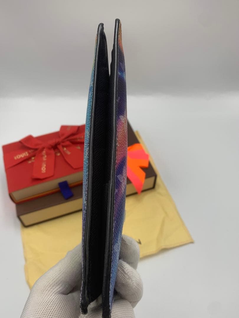 希少 RFID ルイヴィトン ポルトフォイユ ブラザ サンセット 長財布 P55