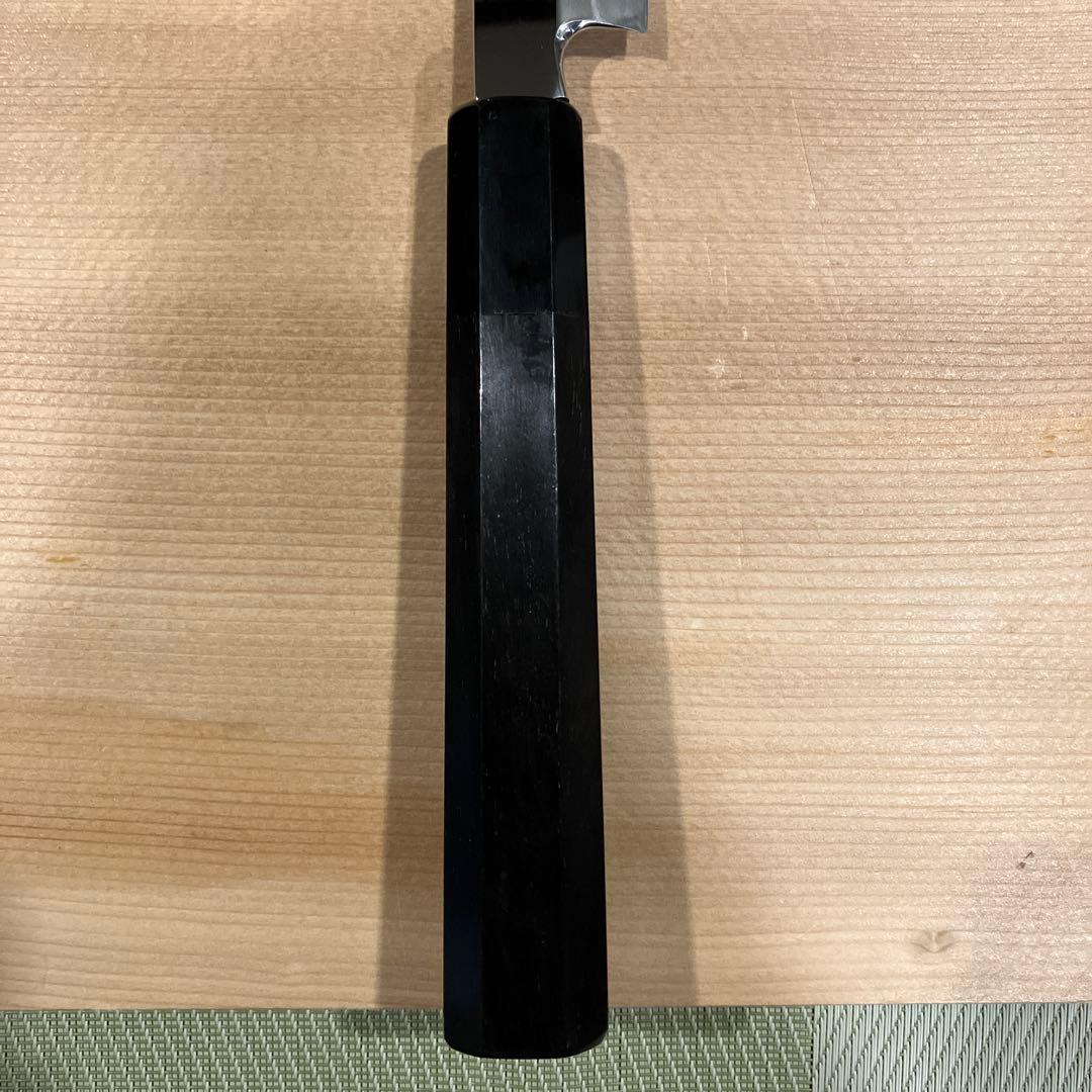 ゴールデンウィーク　久元　本焼　柳刃包丁　天然砥石で本刃付け済み❗️