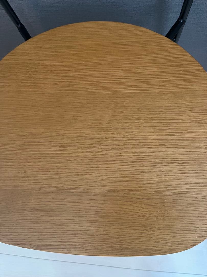 KANADEMONO ✨カナデモノ✨曲線プライウッドチェア美品/木製/アイアン②