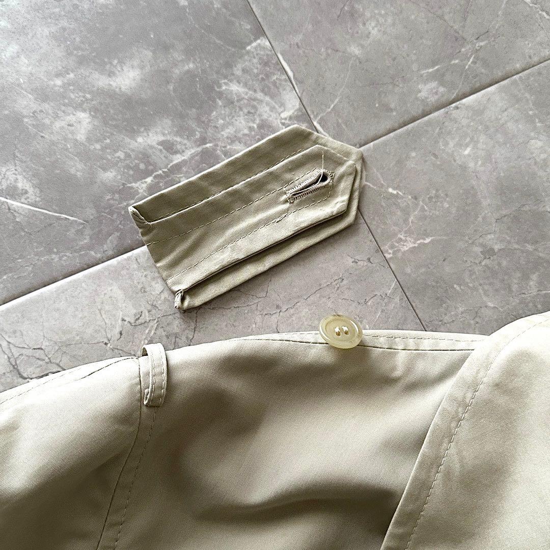 HERNO 90s 馬柄 裏地 シルク コットン トレンチコート サイズL XL