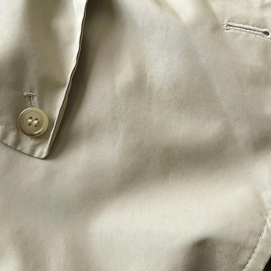 HERNO 90s 馬柄 裏地 シルク コットン トレンチコート サイズL XL