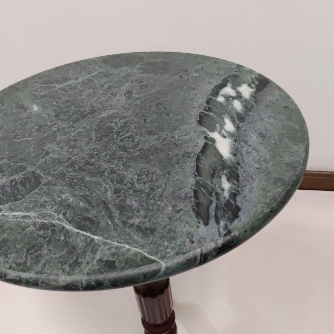 クラシック 大理石 サイドテーブル ワインテーブル