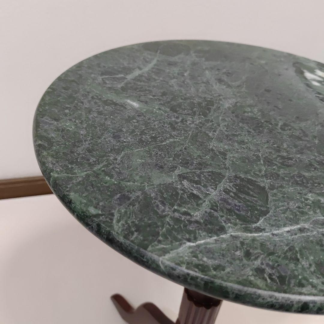 クラシック 大理石 サイドテーブル ワインテーブル