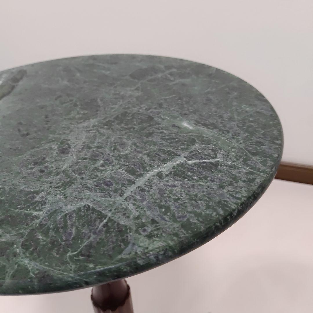 クラシック 大理石 サイドテーブル ワインテーブル