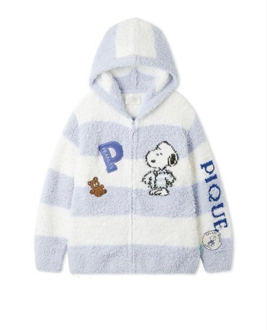 ジェラートピケ　オリジナルアートジャガードパーカ