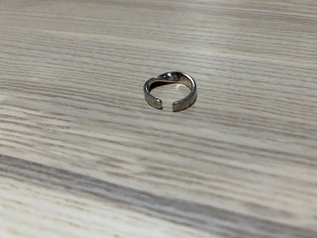 【大幅値下げ】Paul Smithシルバーバングルツイスト、ツイストリングセット