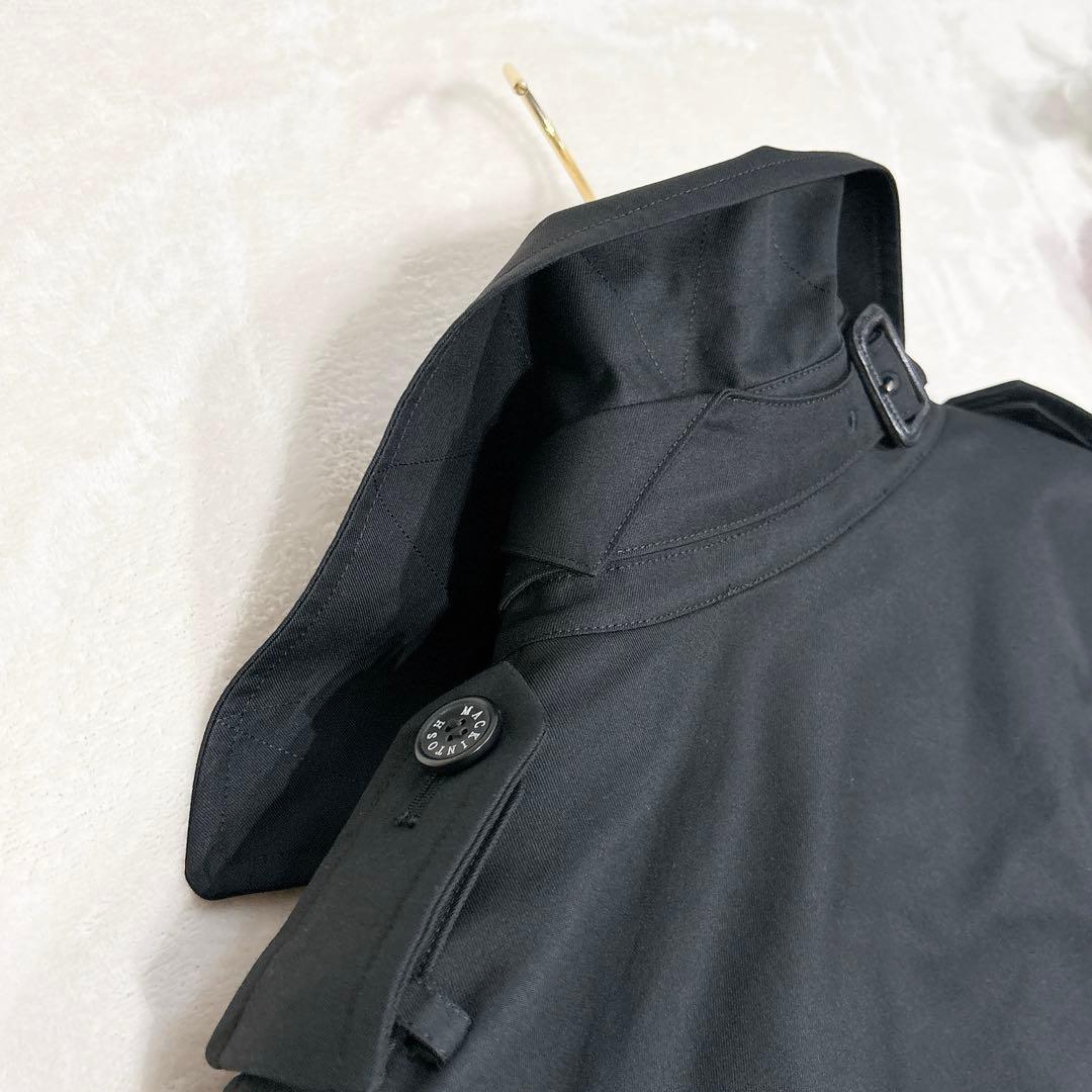 未使用✨　マッキントッシュ　ロンドン　トレンチコート　ブラック　38