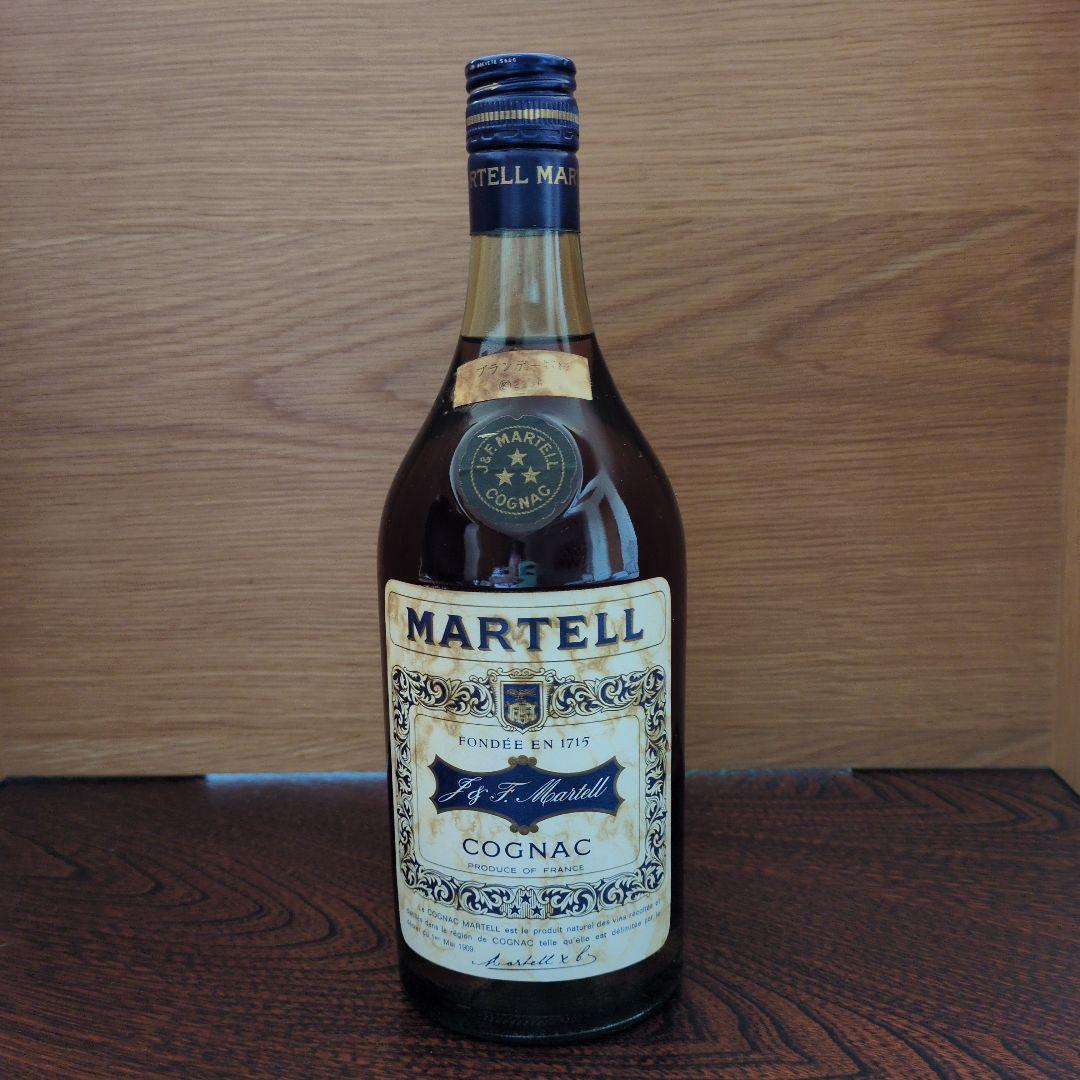 【古酒】マーテル　 スリースター　ブランデー　700ml　40%　未開栓
