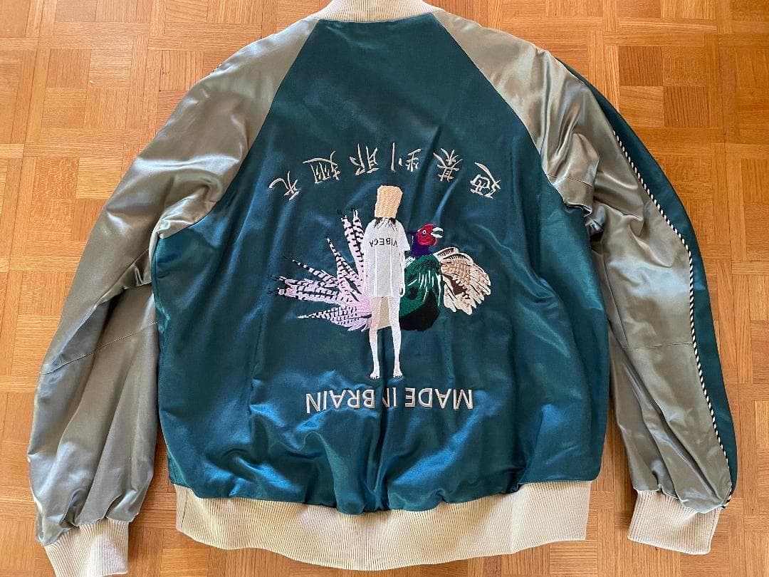 【受注生産】VIBECAスカジャン　Mサイズ 　 希少　アンバサダーニューヨーク