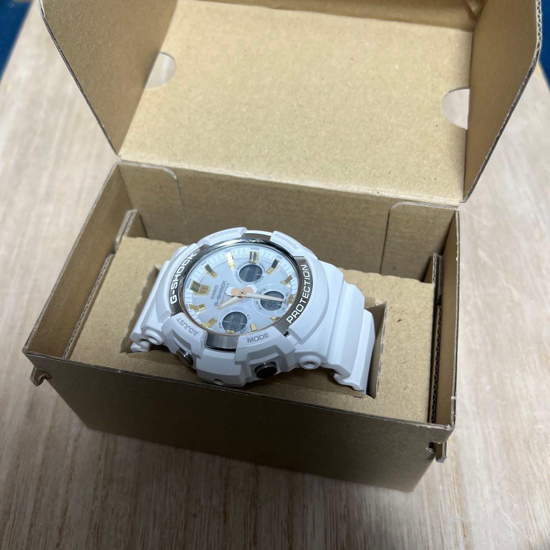 【完動美品】G-SHOCK アナデジ GAW-100GAタフソーラー／バンド新品