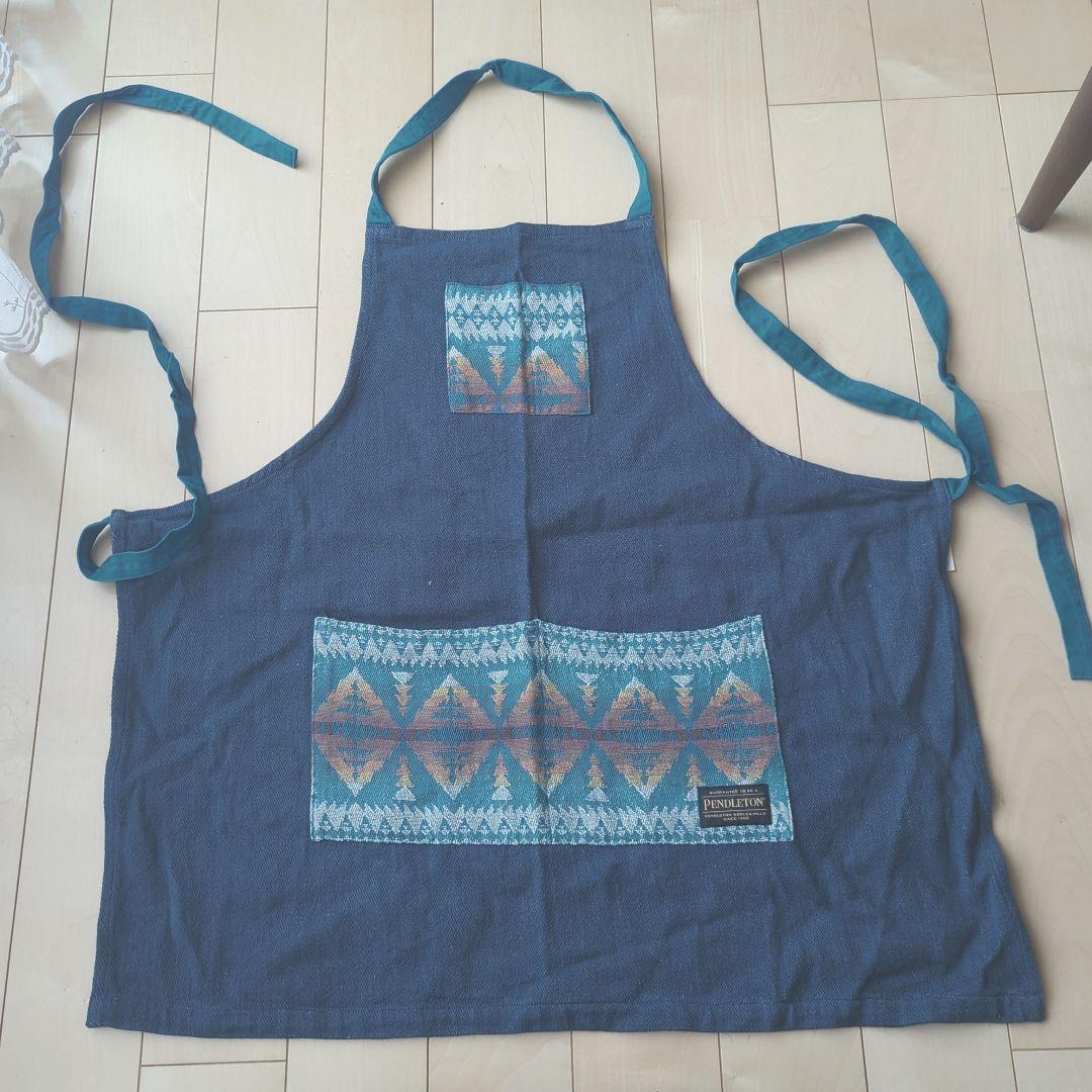 Pendleton 幾何学模様 エプロン