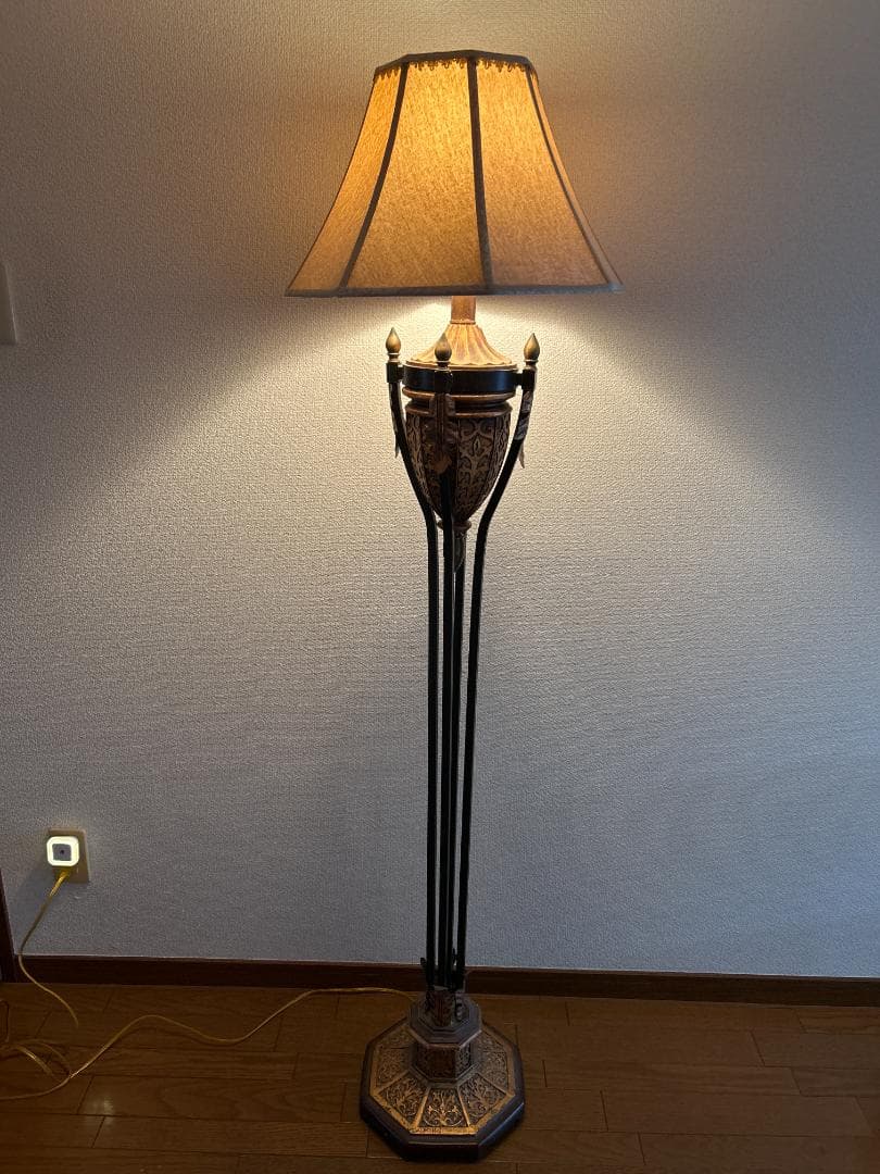 フロア スタンド ライト 間接 照明 ランプ インテリア レトロ アンティーク