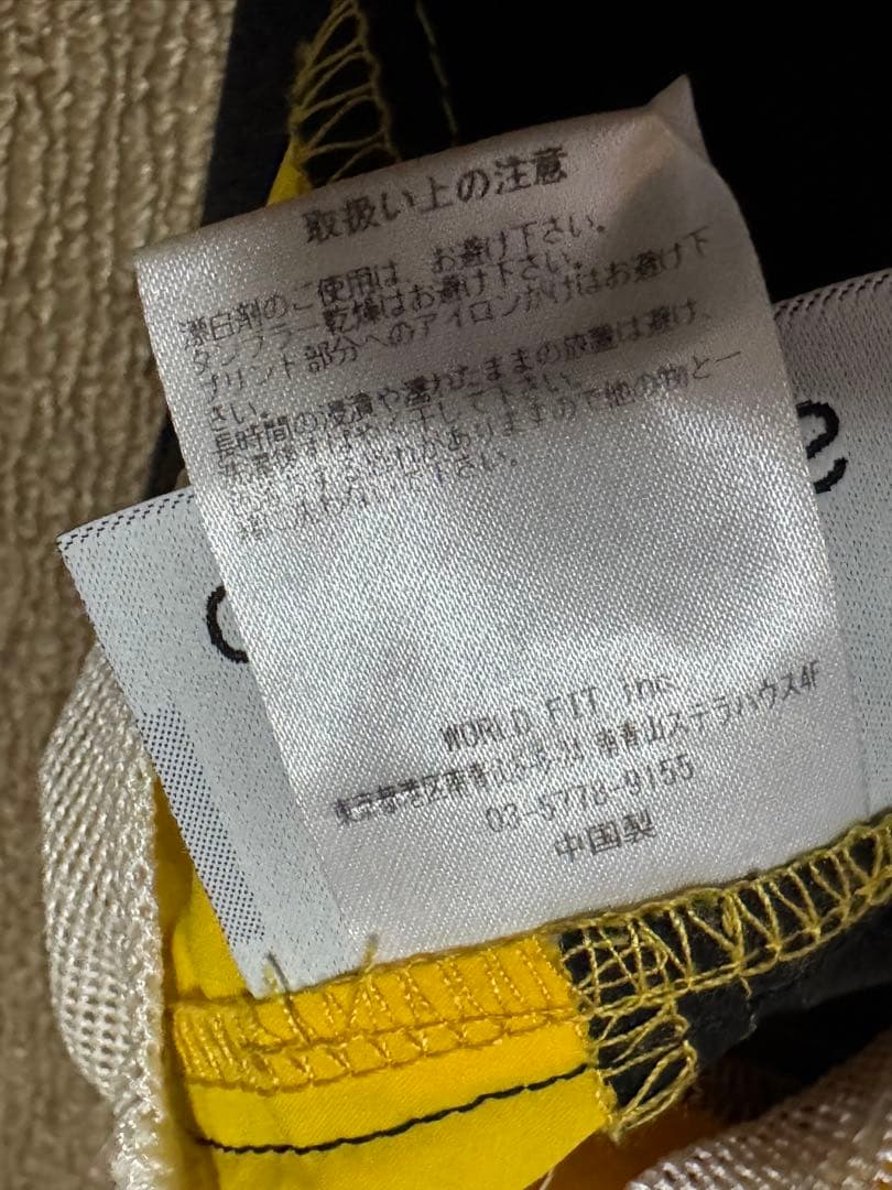 豚屋CRONOS ストライプ水着 イエロー