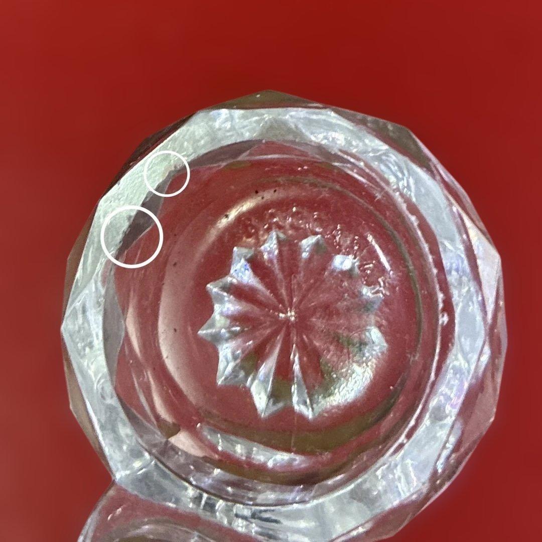 バカラ ソルト&ペッパー　調味料入れ　ダイヤモンド型　　希少作品　高級品