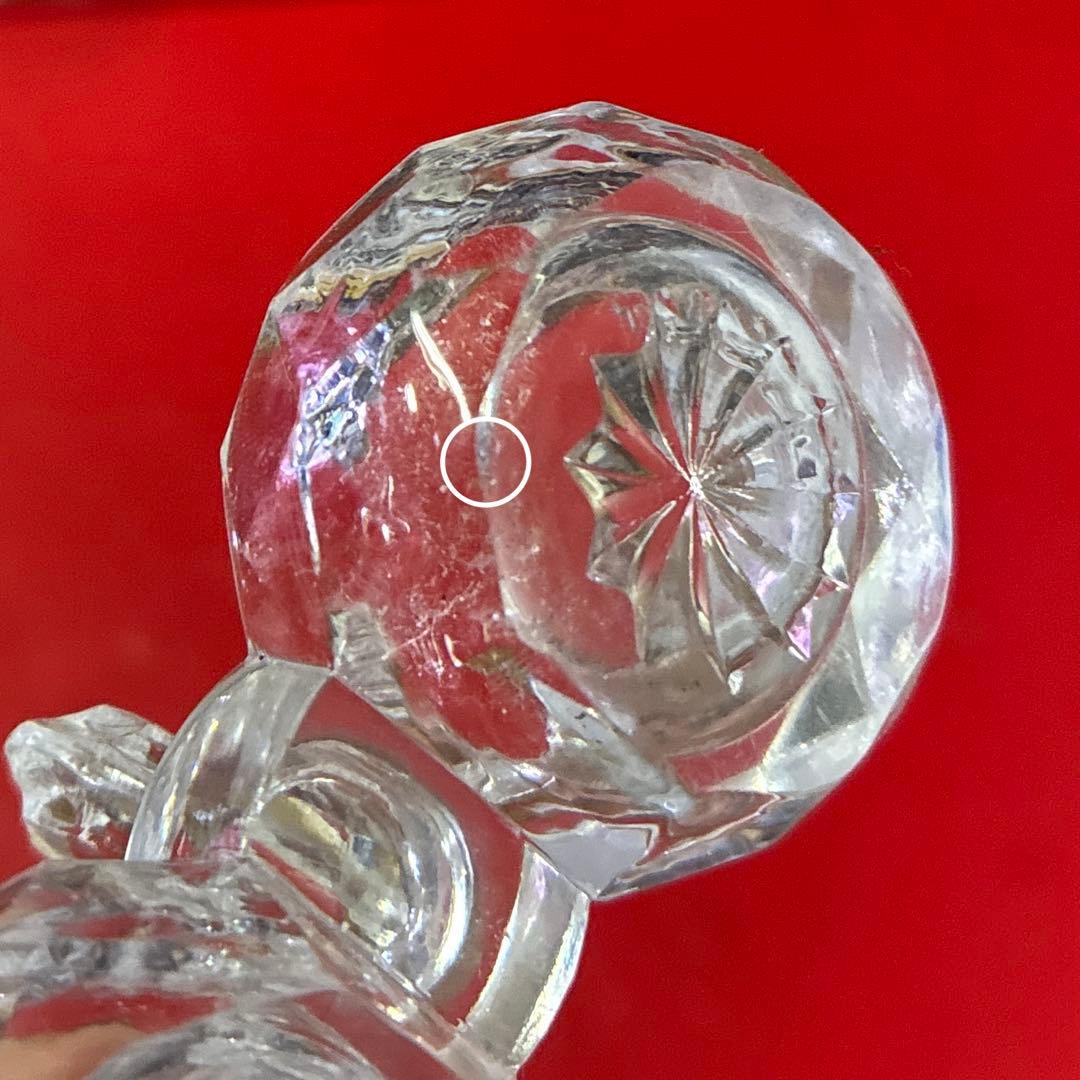 バカラ ソルト&ペッパー　調味料入れ　ダイヤモンド型　　希少作品　高級品