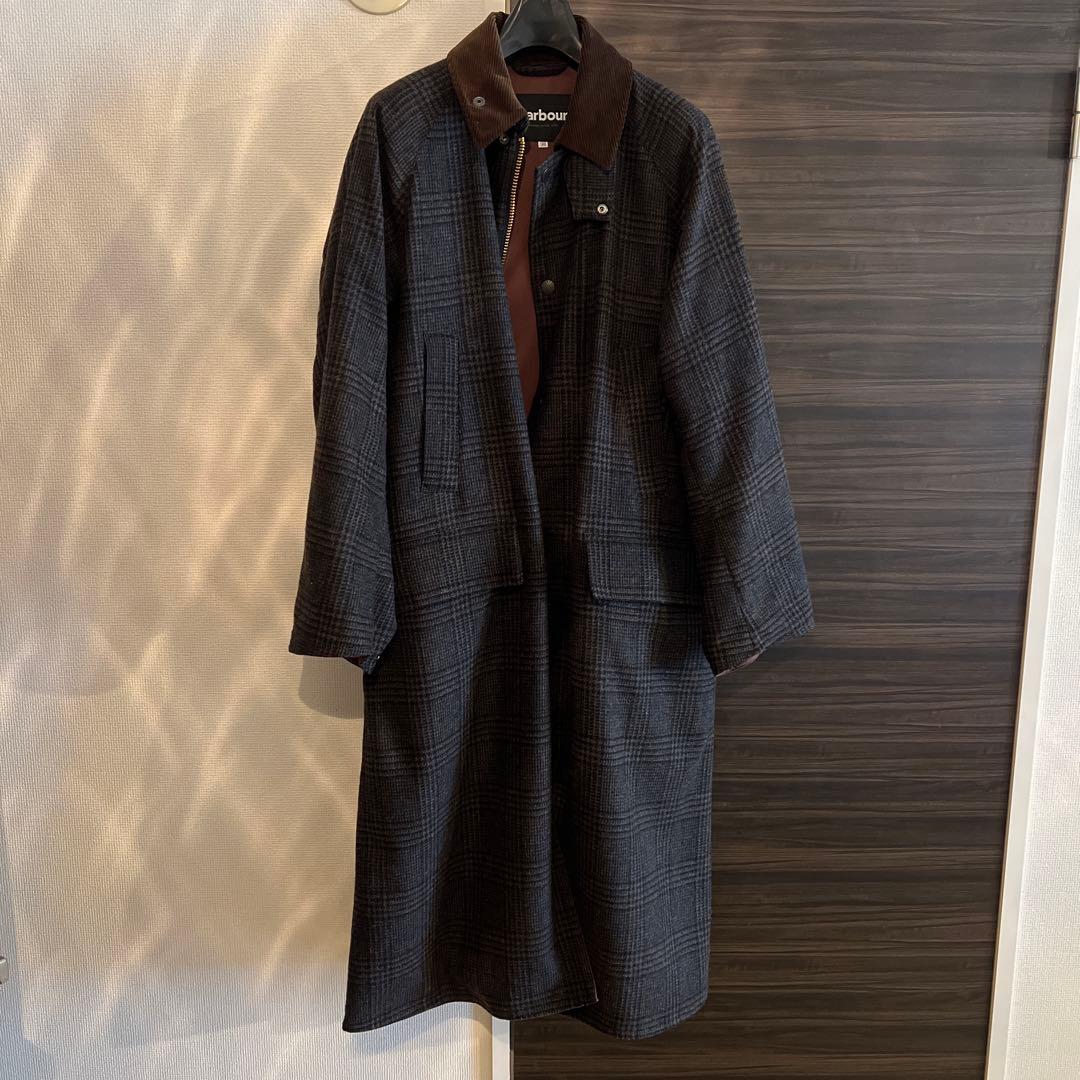 ジャケット・アウター Barbour DON 38 WOOL CHECK burgh
