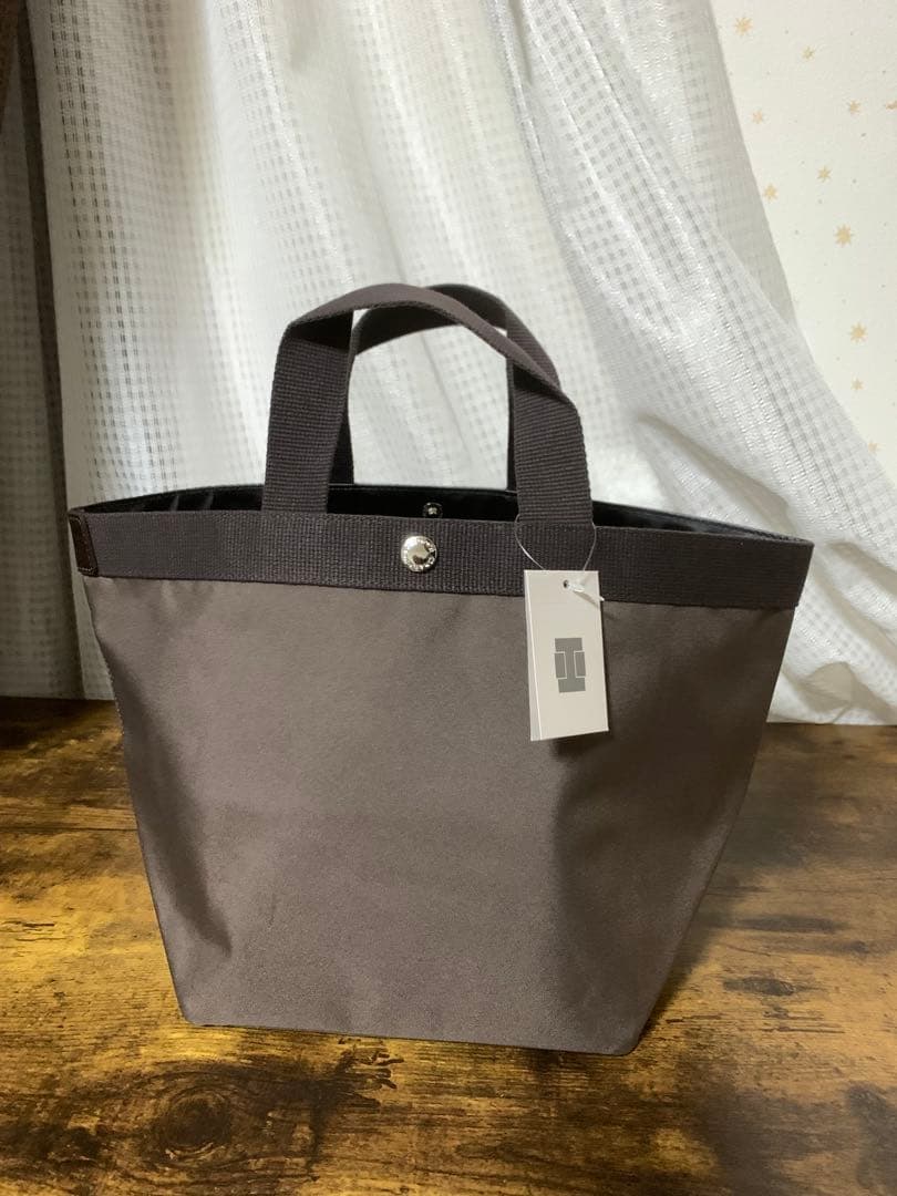 r*n様 新品エルベシャプリエ 707c 舟形 トートバッグ Mサイズ　モカxモ