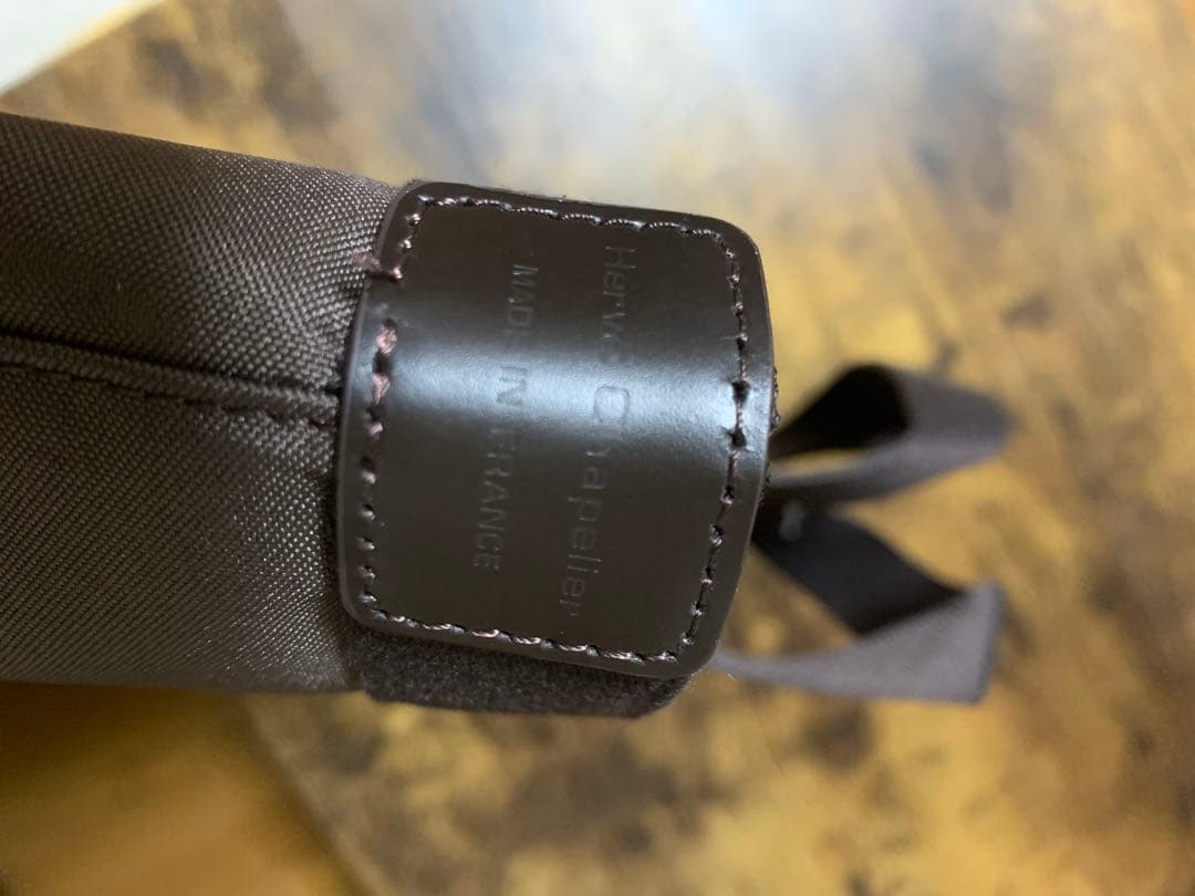 r*n様 新品エルベシャプリエ 707c 舟形 トートバッグ Mサイズ　モカxモ