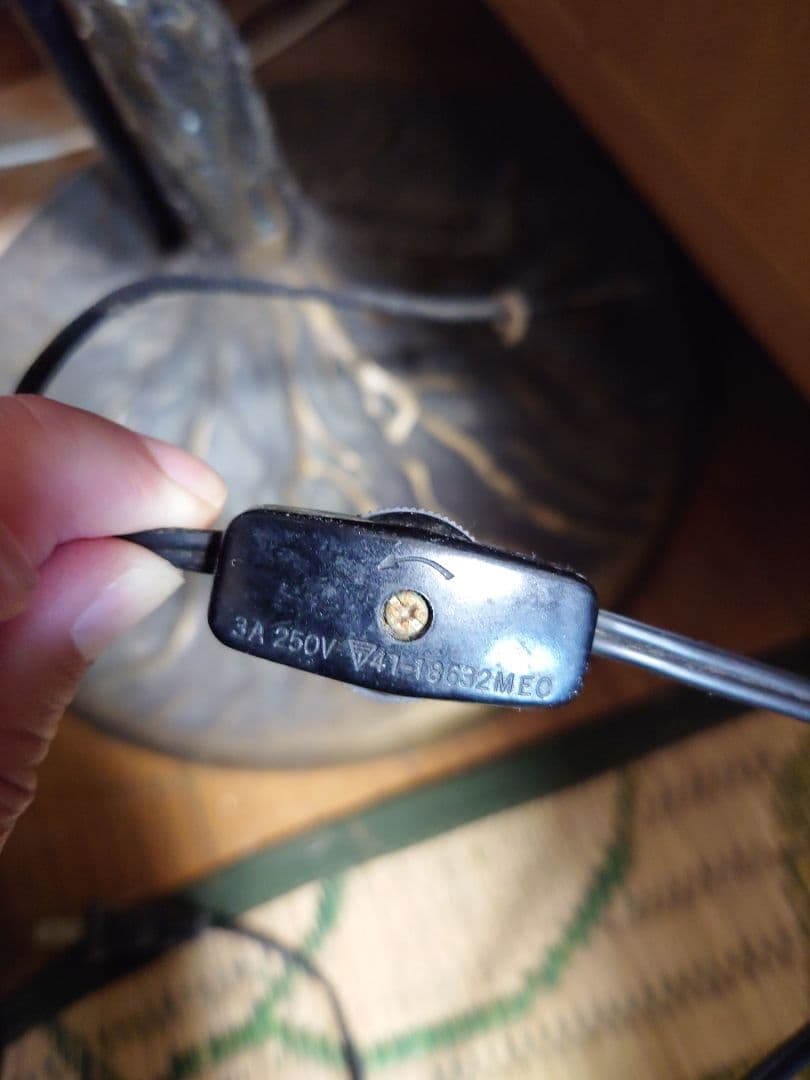 グレープモチーフ ステンドグラス フロアスタンド