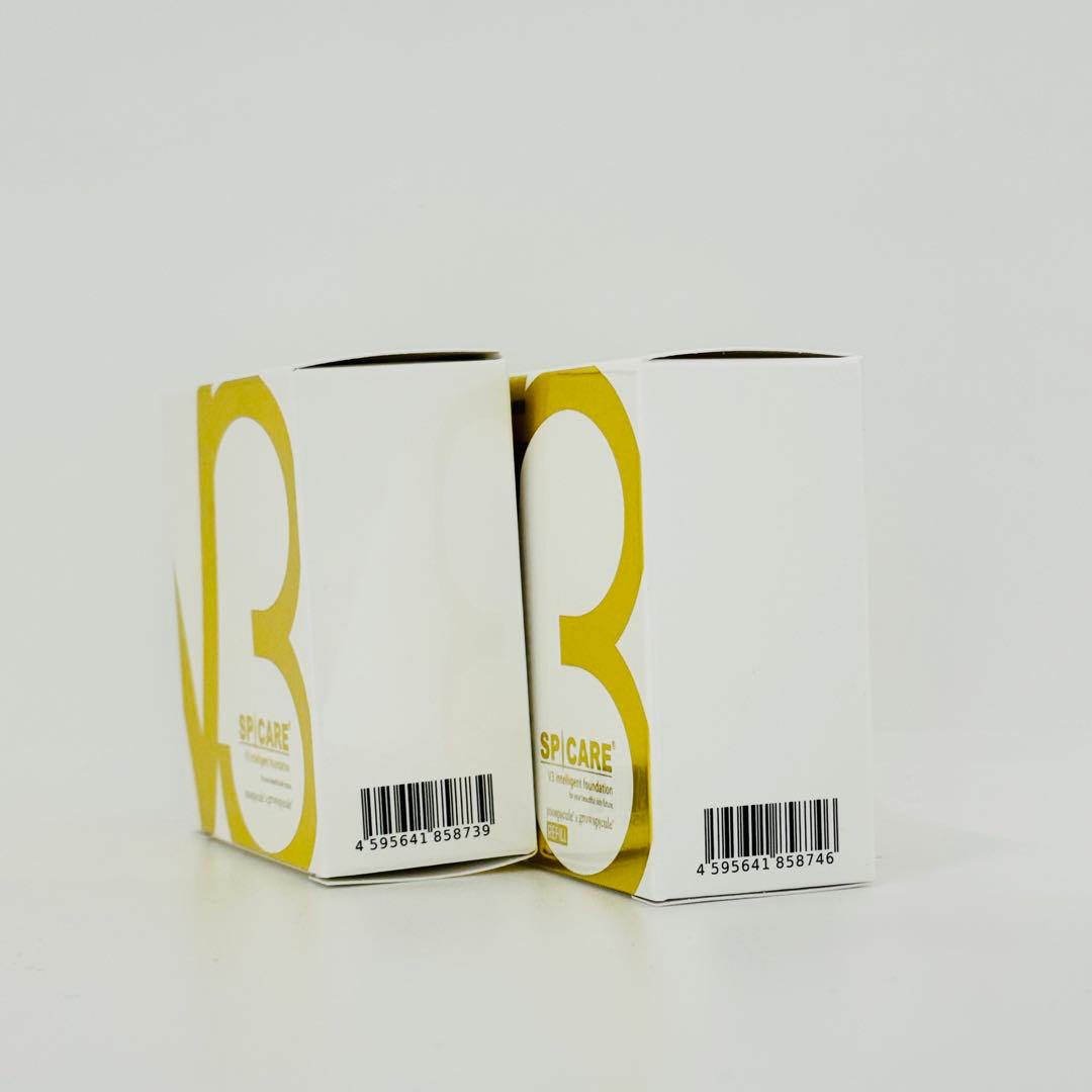 スピケア V3インテリジェントファンデーション 本体+詰替【正規品】ロット番号付