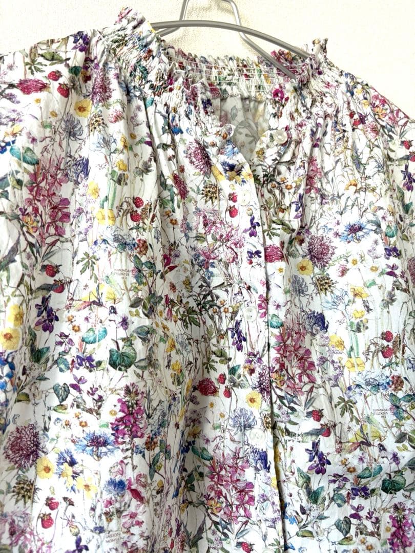 【美品】parks リバティ　ブラウス