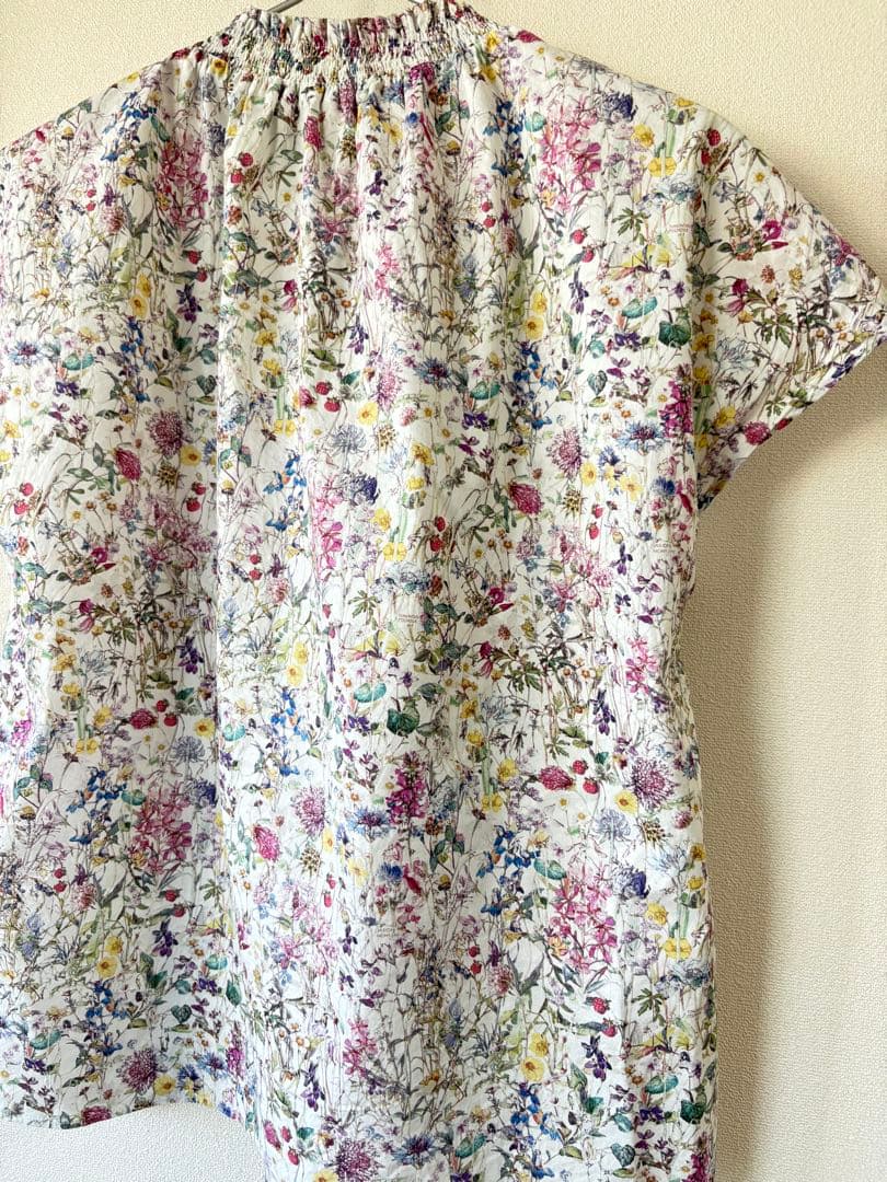 【美品】parks リバティ　ブラウス