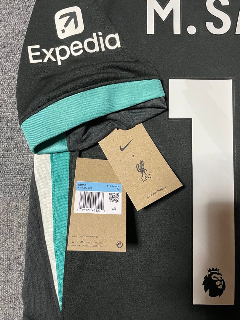 リバプール　モハメド・サラー　ユニフォーム M セカンド　2024-2025