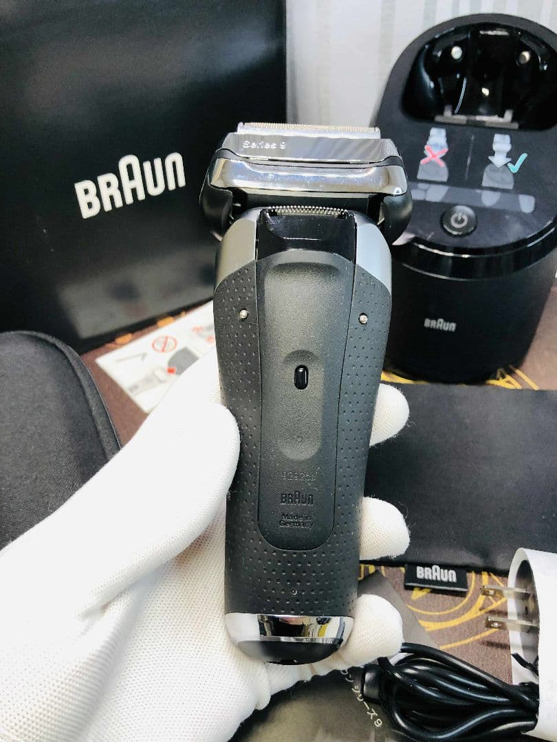 【tmak】BRAUN S9 9292ccメンズ電気シェーバー ブラウン