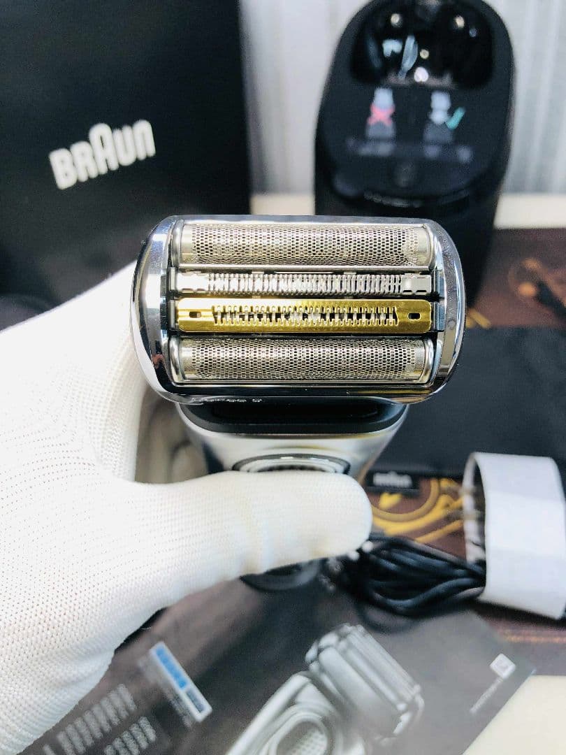 【tmak】BRAUN S9 9292ccメンズ電気シェーバー ブラウン