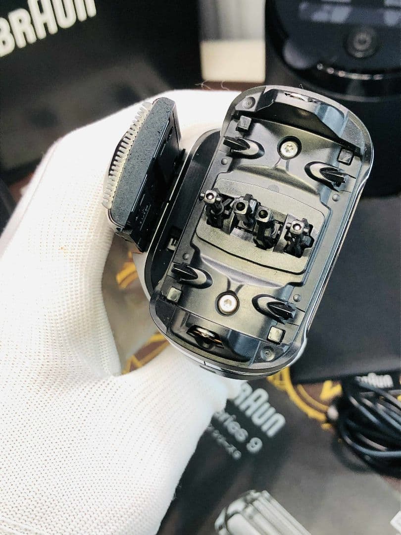 【tmak】BRAUN S9 9292ccメンズ電気シェーバー ブラウン