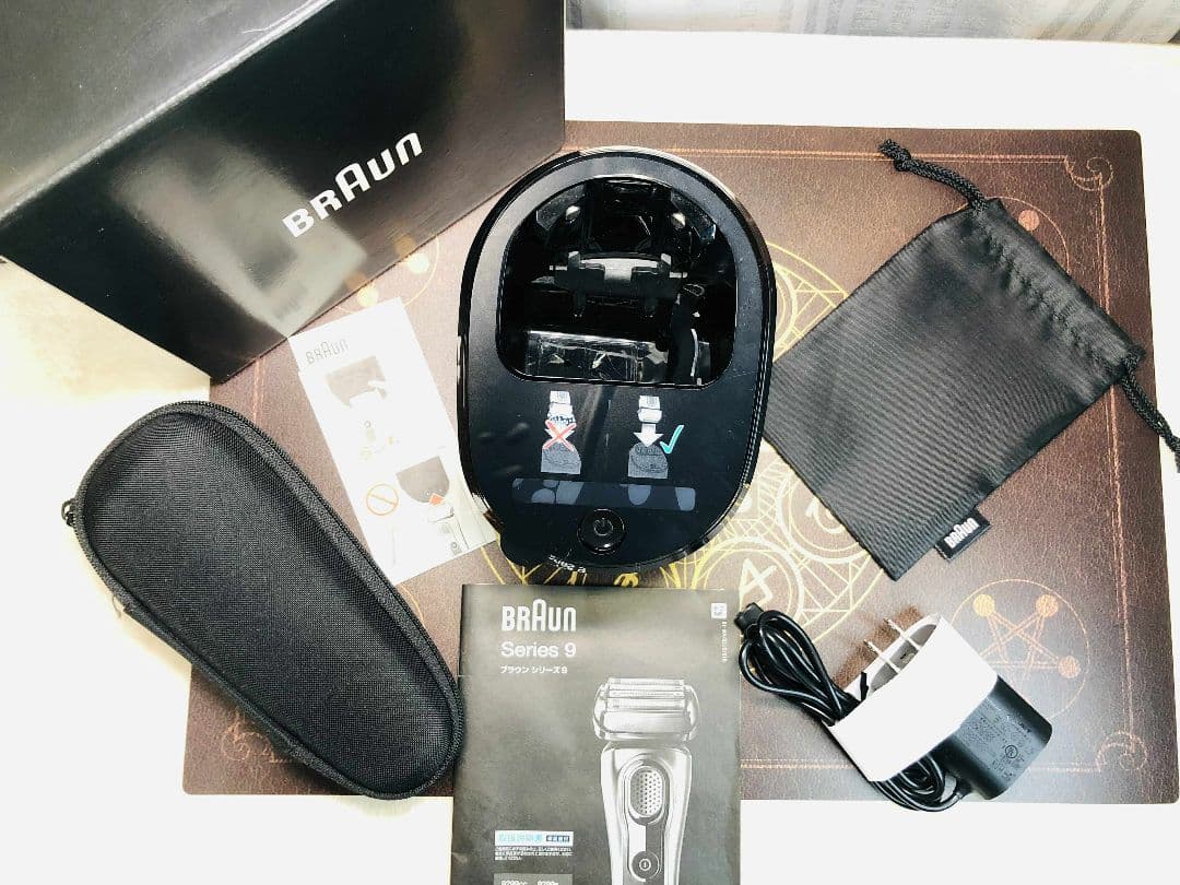 【tmak】BRAUN S9 9292ccメンズ電気シェーバー ブラウン