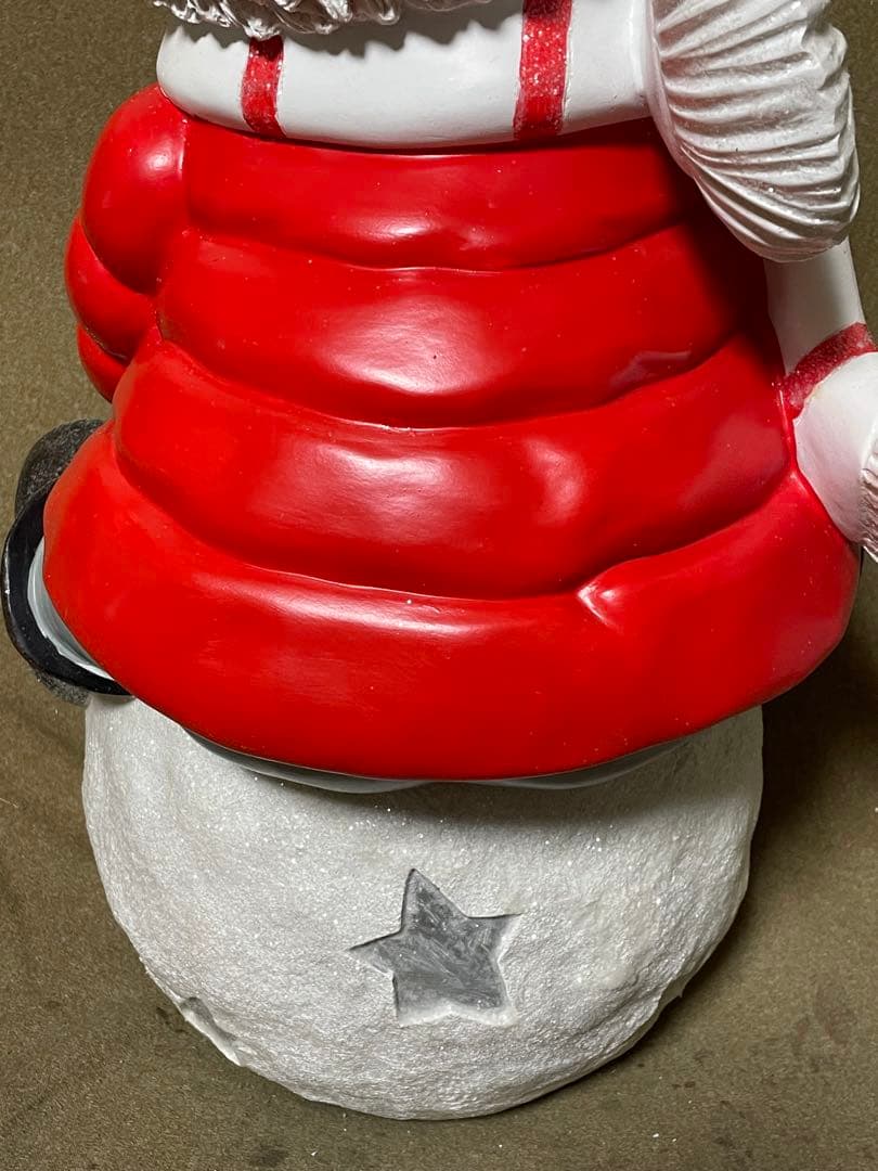 【コストコ】スノーマン　置物　雪だるま　インテリア　特大サイズ　bigサイズ