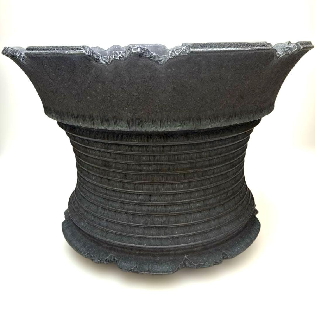 口径20.5cm植木鉢多肉塊根観葉植物ハンドメイド陶器陶芸