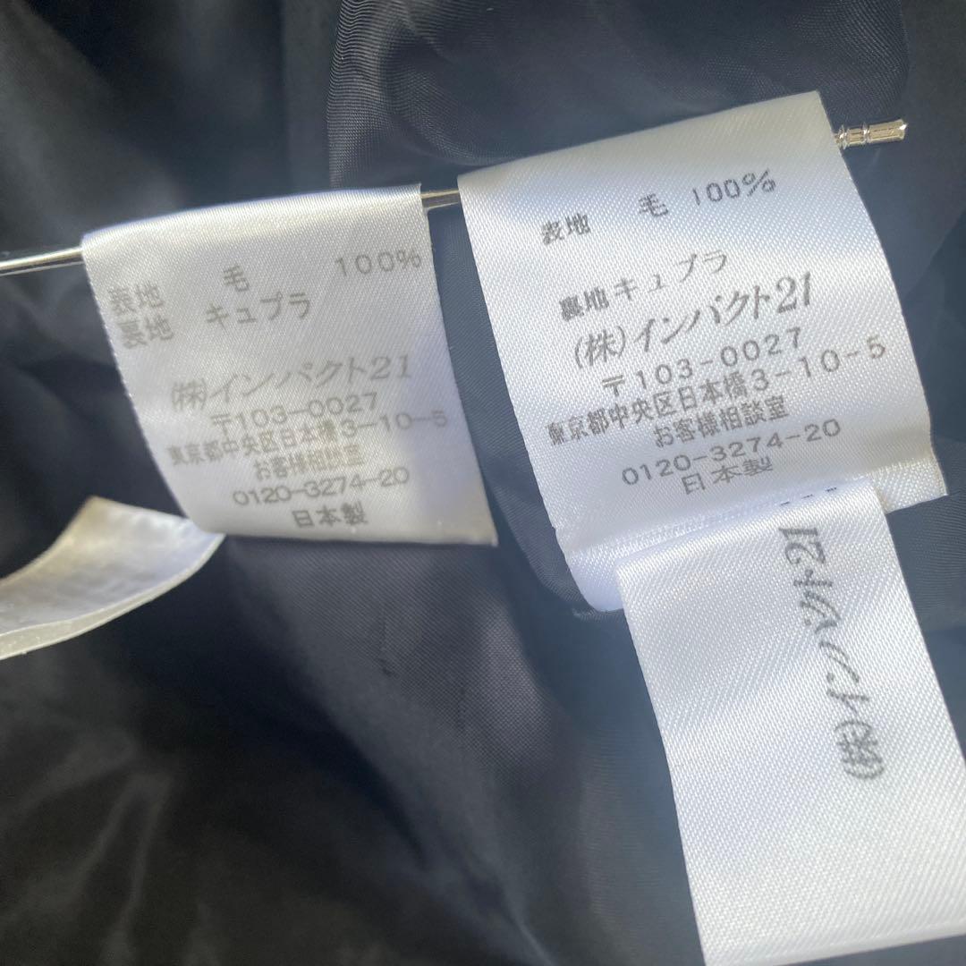 ラルフ ローレン 2ボタン パンツスーツ 11 W76 黒 就活 DMW