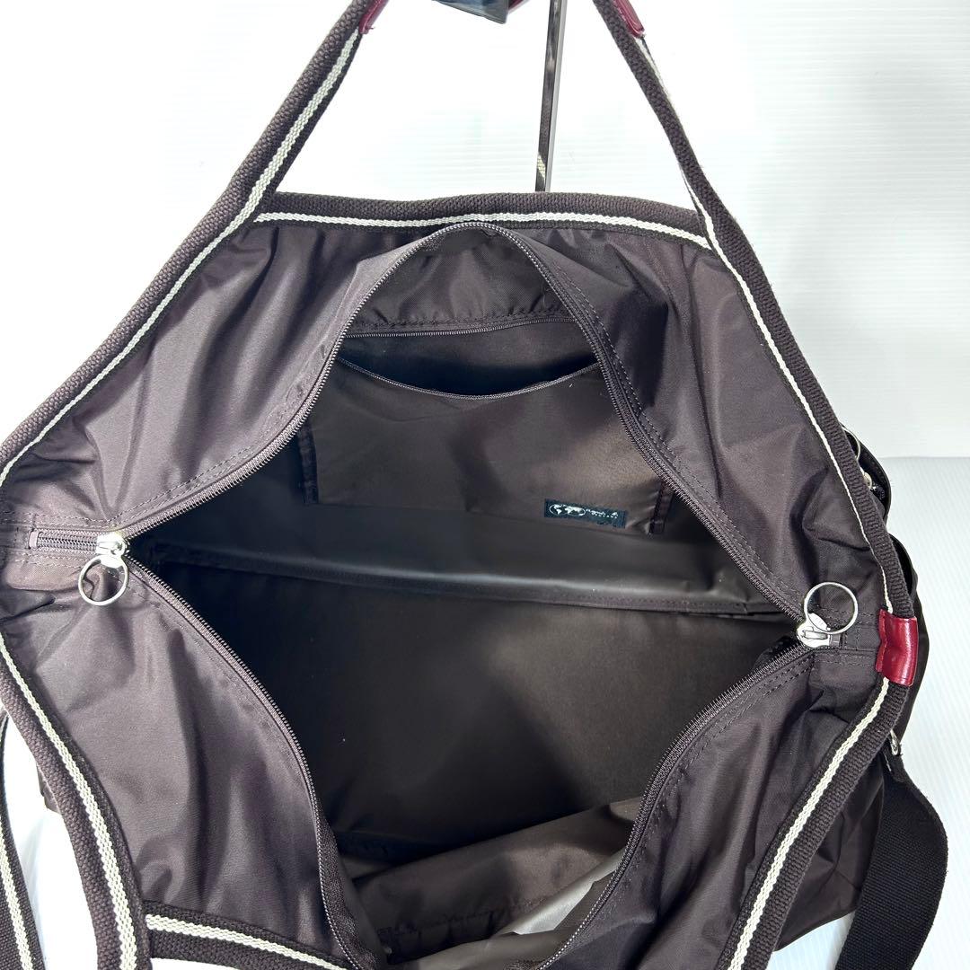 agnes b Voyage アニエスベー ボヤージュ ボストン ブラウン