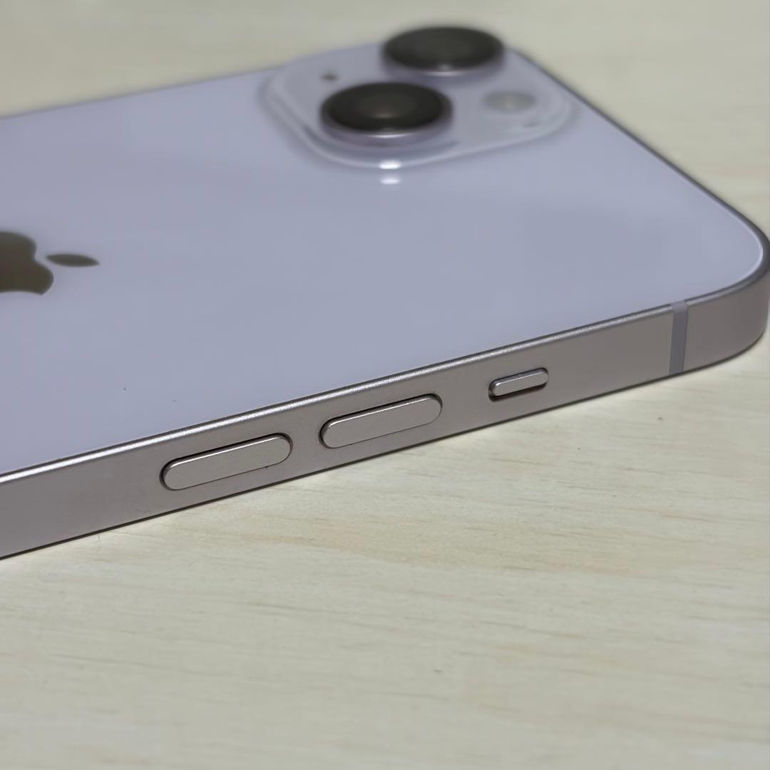 【美品】iPhone 14 256GB パープル　SIMフリー