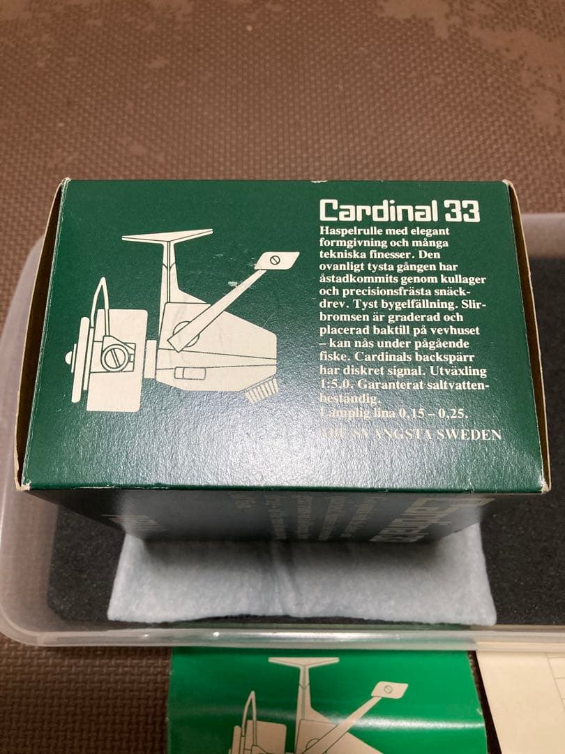 ABU アブ カーディナル33 替えスプール付属 ＃760301 未使用品