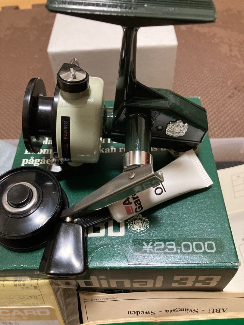 ABU アブ カーディナル33 替えスプール付属 ＃760301 未使用品