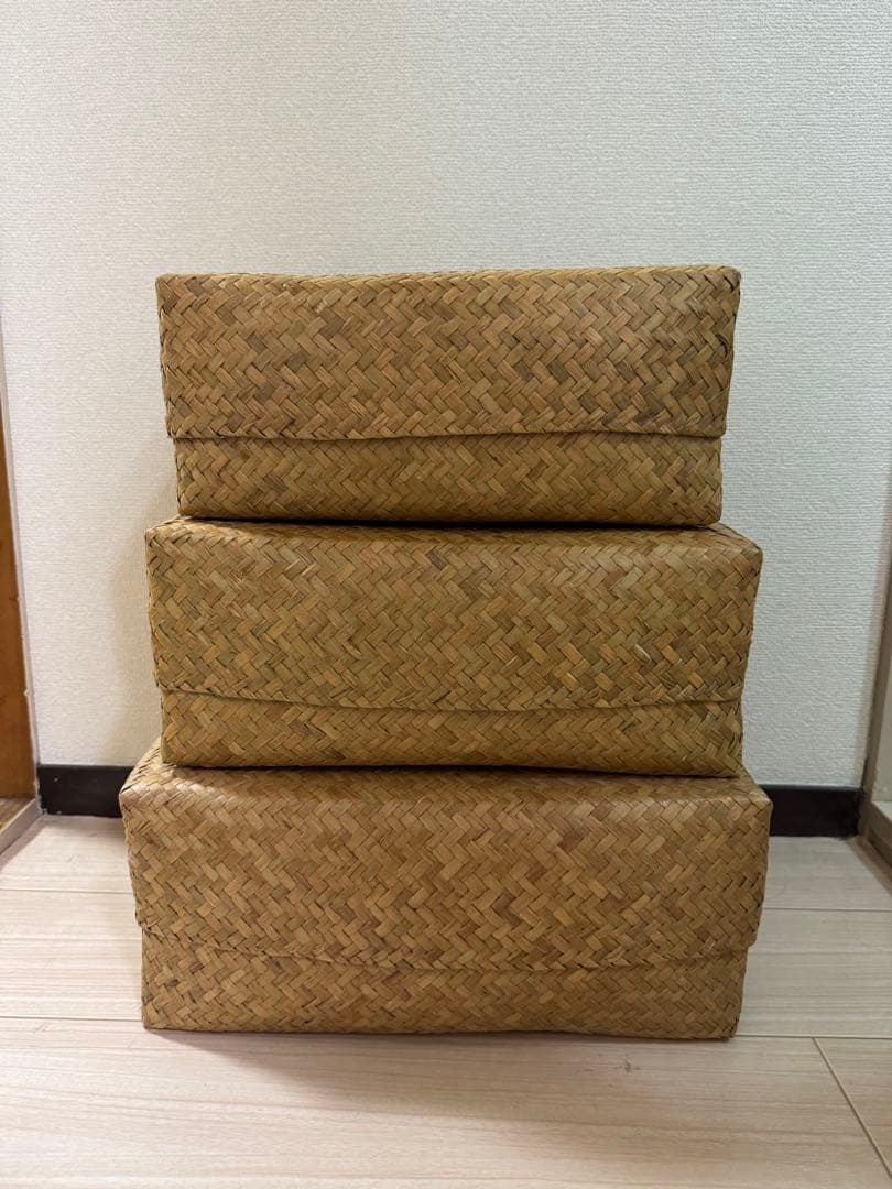 水草カチュー入れ子BOX3個セット