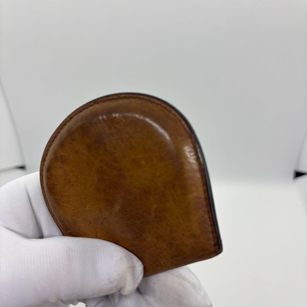 グッチGUCCI ヴィンテージ ケース　オールレザー インターロッキング