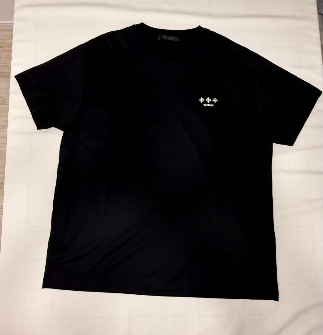 Shiyuuさん専用TATRAS 黒 Tシャツ クルーネック　サイズ4 半袖