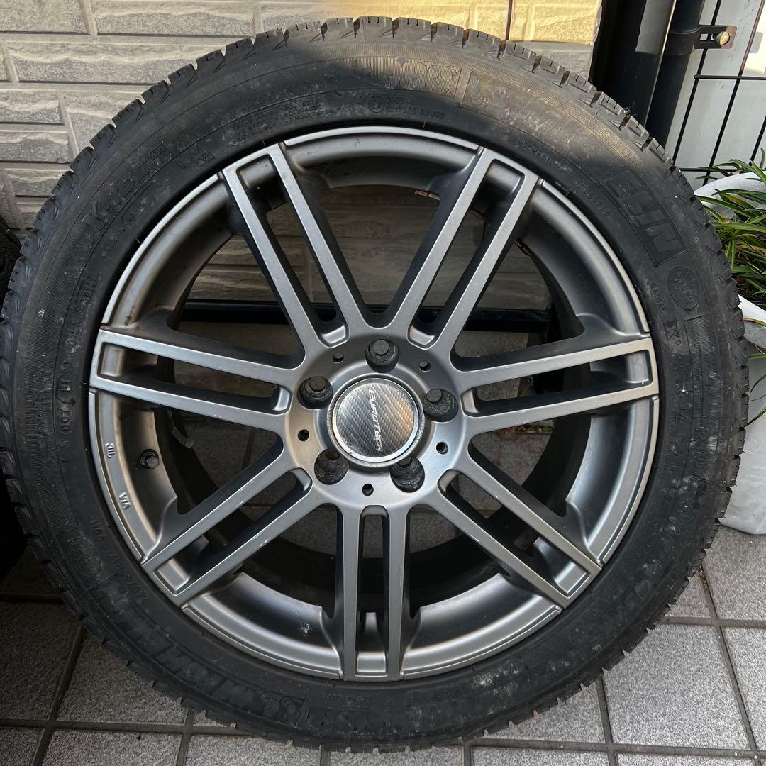 送料込！ボルボ　V70 135 スタッドレスセット　PCD112 オフセット47