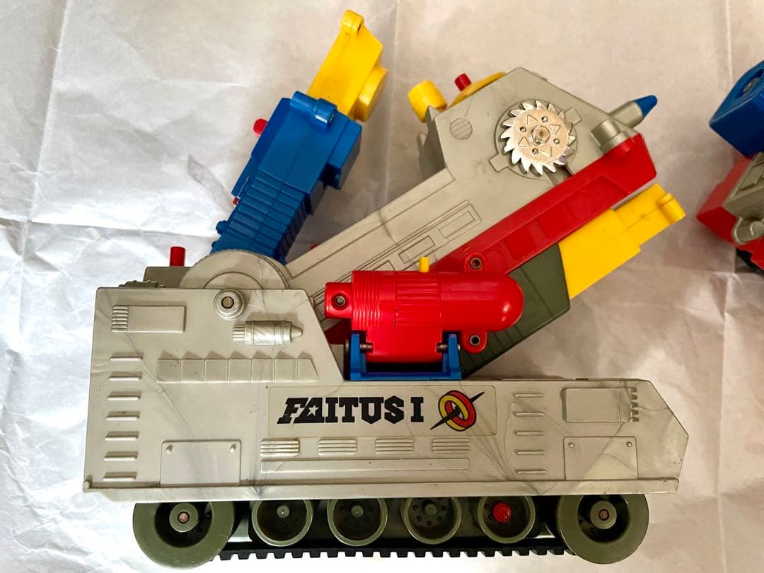 トミー TOMY 恐竜戦隊コセイドン ファイタス I II号合体セット 超合金