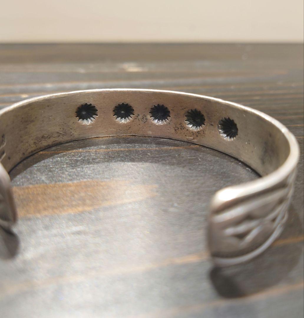 Navajo Gary reeves スタンプワーク　バングル