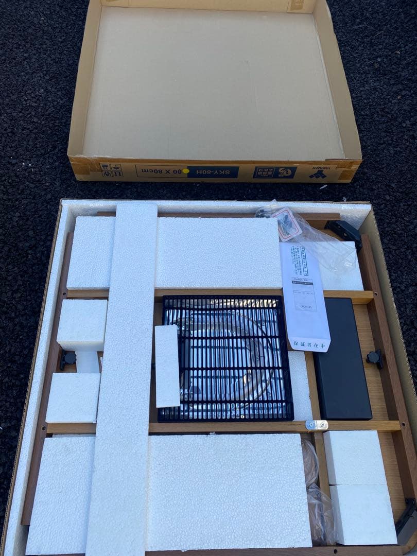 ☆★ 山善（YAMAZEN）継脚付 家具調こたつ SKY-80H 未使用品☆★