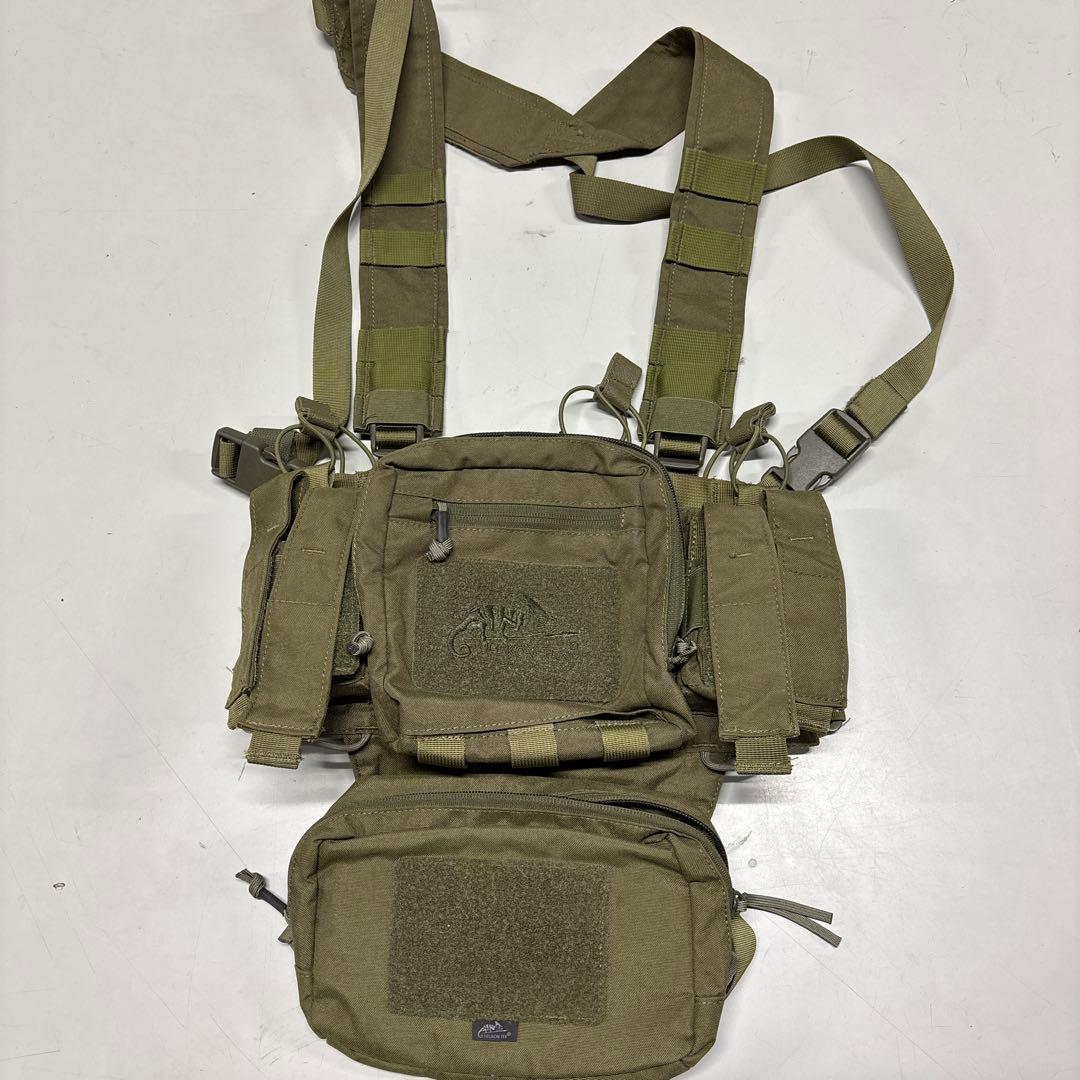 オリーブドラブ チェストリグヘリコンテックス