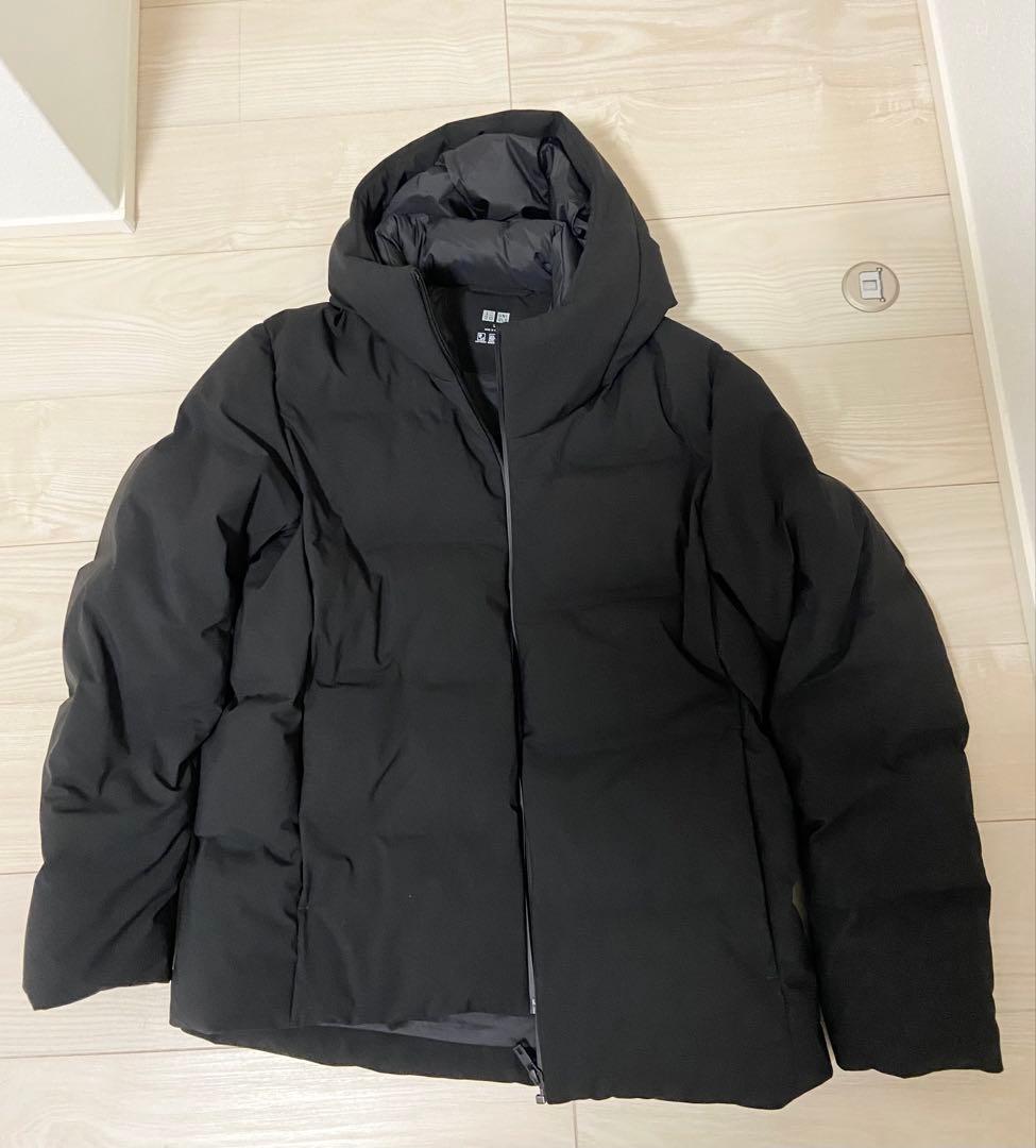 ユニクロ★シームレスダウンジャケット黒Lサイズ